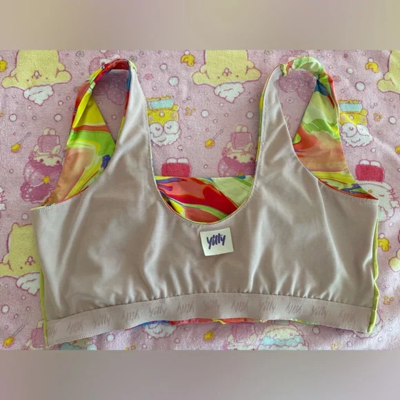 Yitty Fabletics “Cuz I Love You” Shaping Midi Bralette - Picture 6 of 6